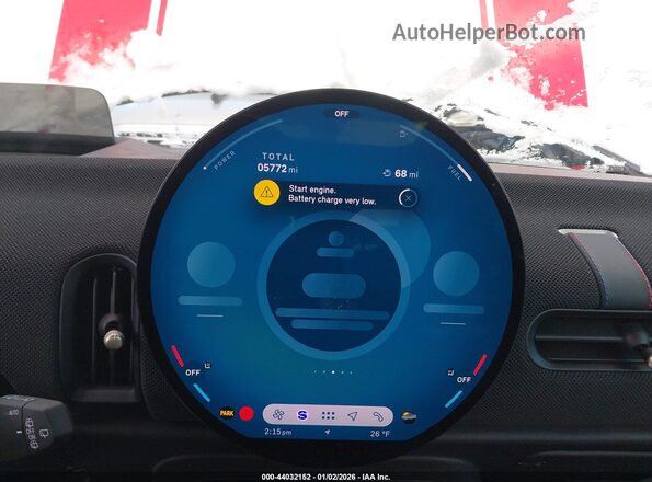 WMW23GD00S2W18443 2025 MINI HARDTOP Белый Вид задних сидений