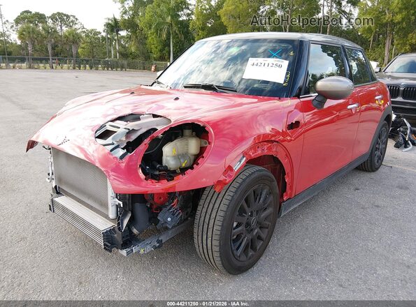 WMW33DK04R2U64559 2024 MINI HARDTOP Red Vista tres cuartos delantera izquierda