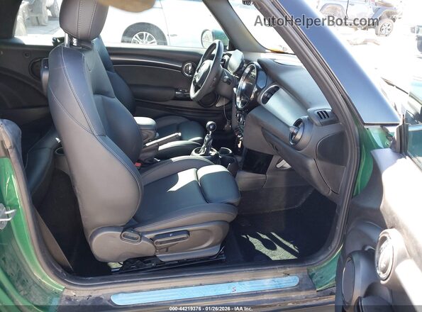 WMW43DL02R3R34441 2024 MINI CONVERTIBLE Зеленый Вид салона спереди