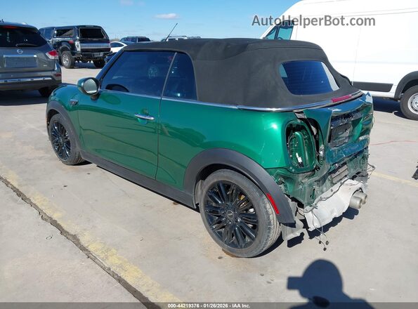 WMW43DL02R3R34441 2024 MINI CONVERTIBLE Зеленый Задняя левая четверть