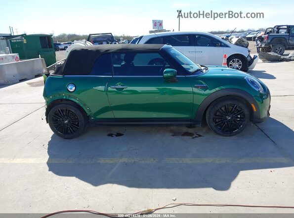 WMW43DL02R3R34441 2024 MINI CONVERTIBLE Зеленый Панорамный вид салона 360°