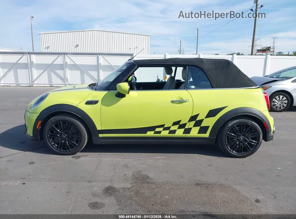 WMW43DL08P3P95204 2023 MINI CONVERTIBLE Зеленый Панорамный вид салона 360°