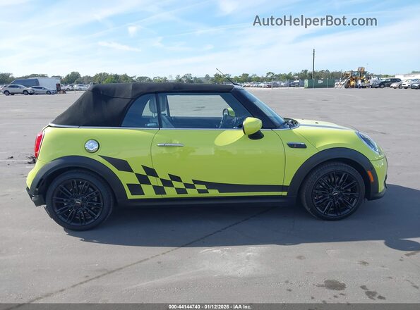 WMW43DL08P3P95204 2023 MINI CONVERTIBLE Зеленый Вид задней части салона