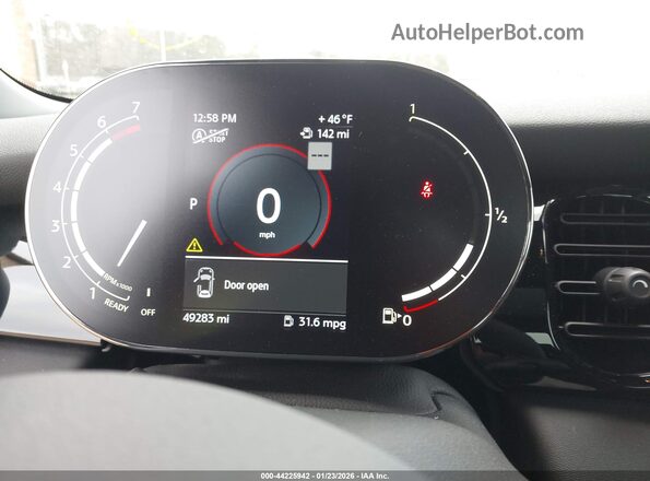 WMW53DH00P2T73768 2023 MINI HARDTOP Gray Вид задніх сидінь