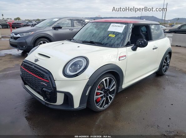 WMW73DH09P2T19801 2023 MINI HARDTOP Yellow Առջևի ձախ երեք քառորդ տեսարան