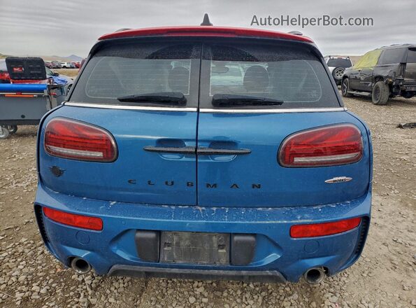 WMWJZ9C09N2P70829 2022 MINI COOPER Синий Вид сзади