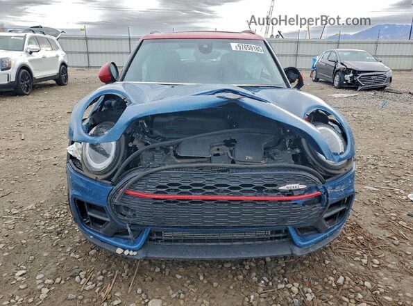 WMWJZ9C09N2P70829 2022 MINI COOPER Синий Вид спереди