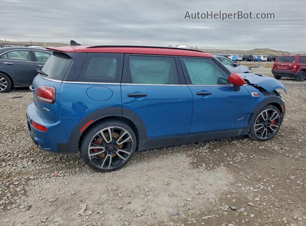 WMWJZ9C09N2P70829 2022 MINI COOPER Синий Задняя правая четверть
