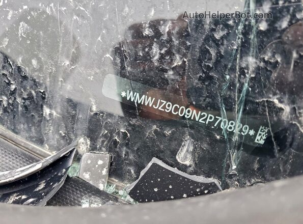 WMWJZ9C09N2P70829 2022 MINI COOPER Синий Вид подкапотного пространства