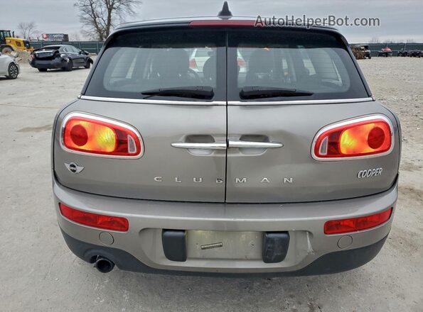 WMWLN5C37H2E33977 2017 MINI COOPER Серый Вид сзади