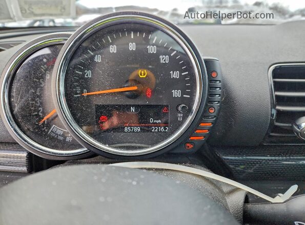 WMWLN9C50G2B31759 2016 MINI COOPER Серый Вид щитка приборов
