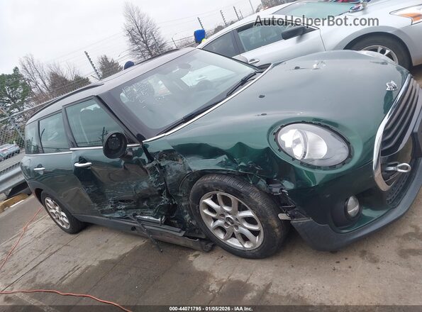WMWLU1C51H2F27673 2017 MINI CLUBMAN Зеленый Вид задней части салона