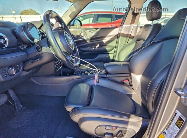 WMWLU1C51J2F29381 2018 MINI COOPER Серый Вид салона спереди