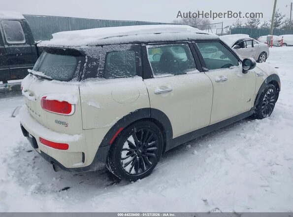WMWLU5C30H2E84336 2017 MINI CLUBMAN Белый Задняя правая четверть