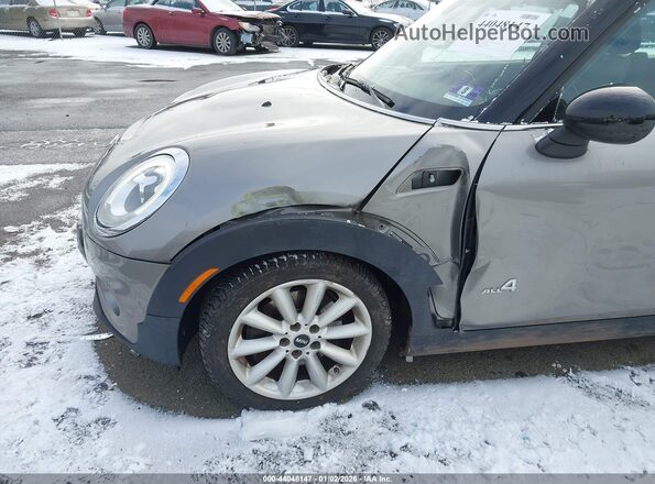 WMWLU5C50H2E83043 2017 MINI CLUBMAN Серый Вид спереди