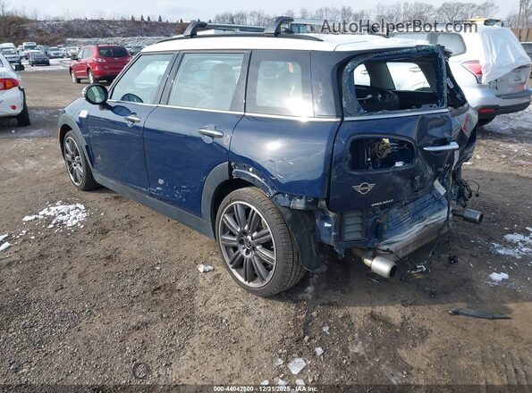 WMWLU5C51K2G04962 2019 MINI CLUBMAN Синий Задняя левая четверть