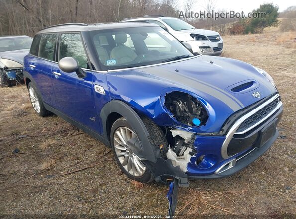 WMWLU5C53K2G04879 2019 MINI CLUBMAN Синий Передняя правая четверть