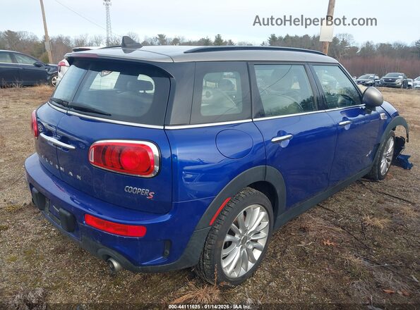 WMWLU5C53K2G04879 2019 MINI CLUBMAN Синий Задняя правая четверть