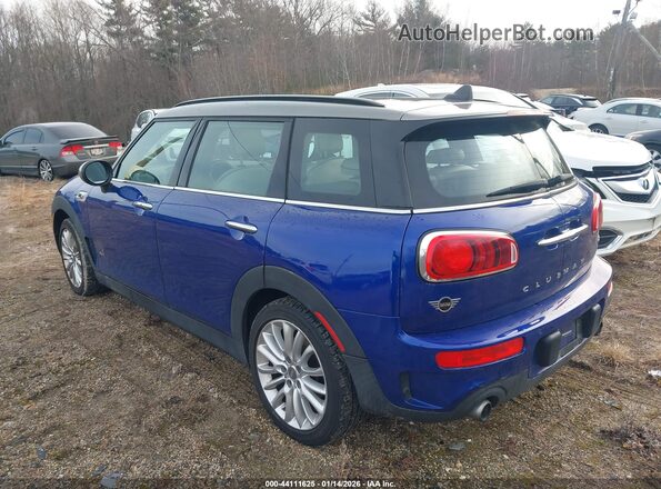 WMWLU5C53K2G04879 2019 MINI CLUBMAN Синий Задняя левая четверть