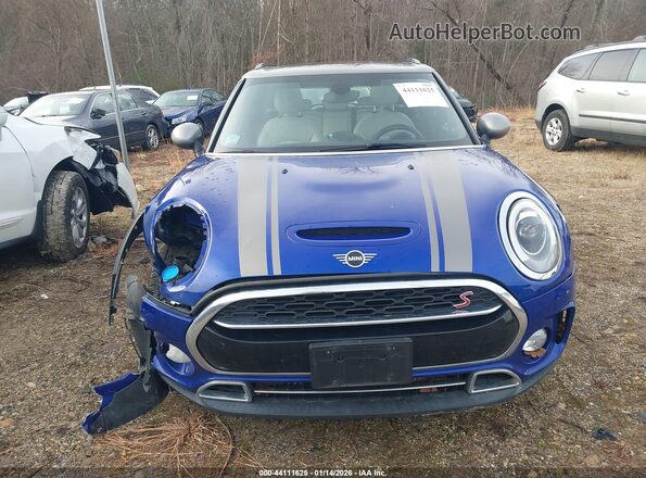 WMWLU5C53K2G04879 2019 MINI CLUBMAN Синий Вид задней части салона