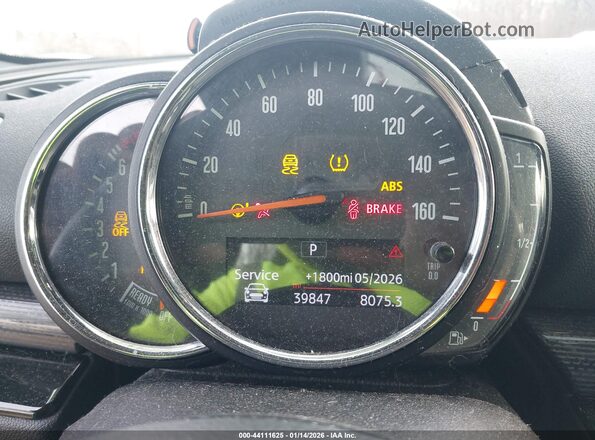WMWLU5C53K2G04879 2019 MINI CLUBMAN Синий Вид задних сидений