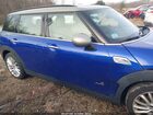 2019 Mini Clubman Cooper S Синий vin: WMWLU5C53K2G04879