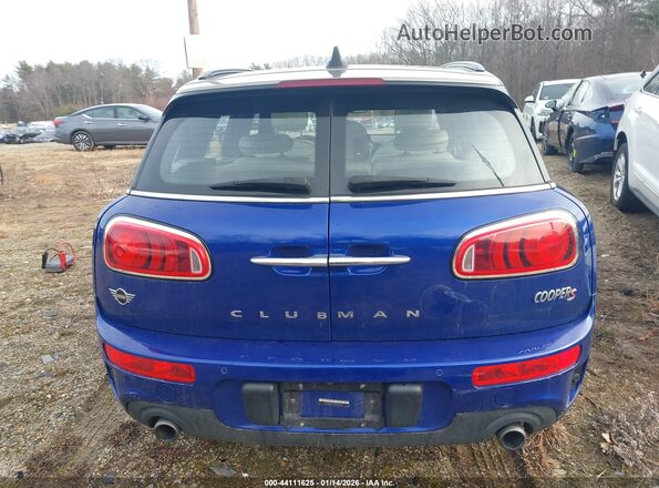 WMWLU5C53K2G04879 2019 MINI CLUBMAN Синий 