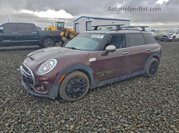 WMWLU5C54H2E83286 2017 MINI COOPER Бордовый Передняя левая четверть