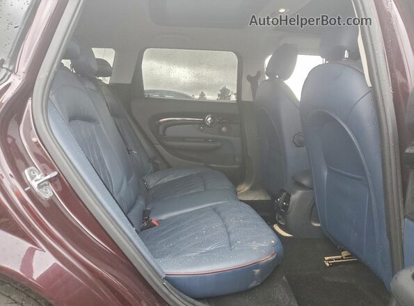 WMWLU5C54H2E83286 2017 MINI COOPER Бордовый Вид задних сидений