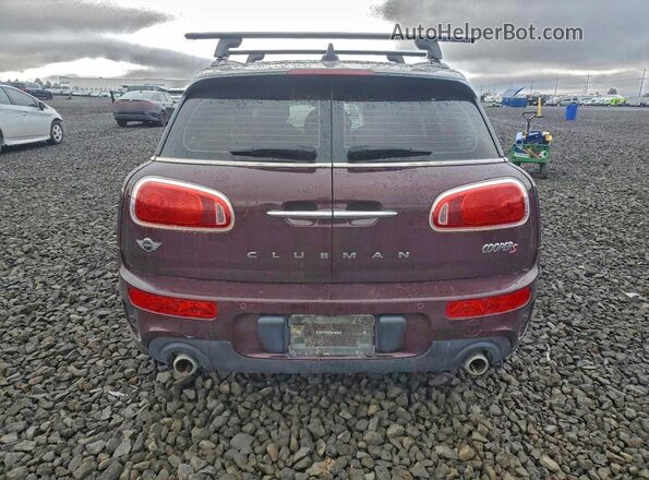 WMWLU5C54H2E83286 2017 MINI COOPER Бордовый Вид сзади