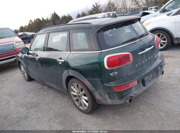 WMWLU5C55H2C46449 2017 MINI CLUBMAN Зеленый Задняя левая четверть