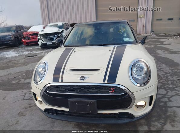 WMWLU5C58K2G05252 2019 MINI CLUBMAN White Widok zestawu wskaźników