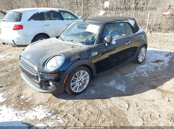 WMWWG5C35H3D00121 2017 MINI CONVERTIBLE Черный Передняя левая четверть