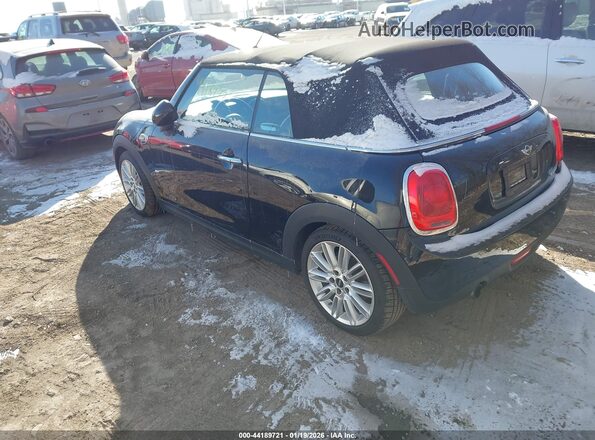 WMWWG5C35H3D00121 2017 MINI CONVERTIBLE Черный Задняя левая четверть