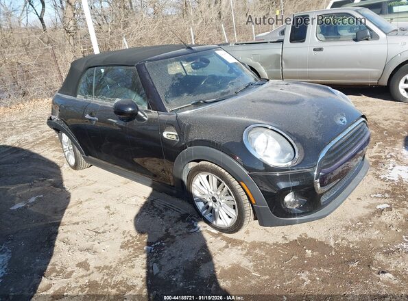 WMWWG5C35H3D00121 2017 MINI CONVERTIBLE Черный Передняя правая четверть