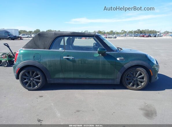 WMWWG5C55H3C19976 2017 MINI CONVERTIBLE Зеленый Вид задней части салона