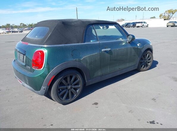 WMWWG5C55H3C19976 2017 MINI CONVERTIBLE Зеленый Задняя правая четверть