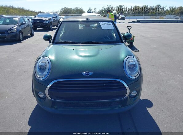 WMWWG5C55H3C19976 2017 MINI CONVERTIBLE Зеленый Вид щитка приборов