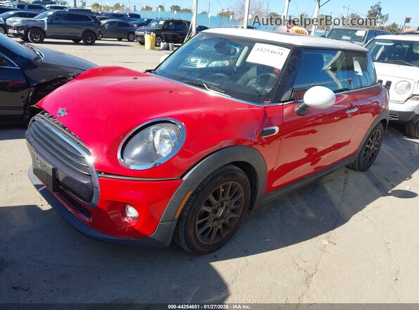 WMWXP5C55K2H96962 2019 MINI HARDTOP Красный Передняя левая четверть