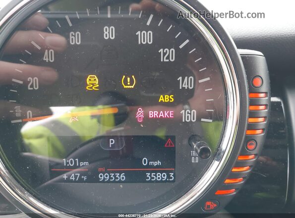 WMWXP5C59G2D13464 2016 MINI HARDTOP Кремовый Вид задних сидений