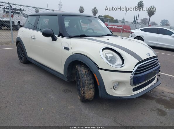 WMWXP5C59G2D13464 2016 MINI HARDTOP Кремовый Передняя правая четверть