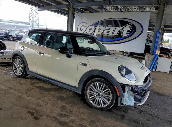 WMWXP7C5XK2A54598 2019 MINI COOPER Кремовый Передняя правая четверть