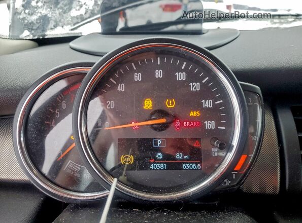 WMWXR5C00L2M79118 2020 MINI COOPER Черный Вид щитка приборов