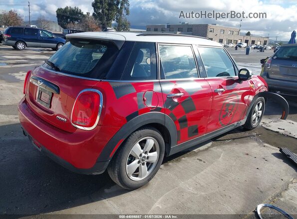 WMWXU1C53G2D08228 2016 MINI HARDTOP Red Задня права чверть