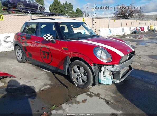 WMWXU1C53G2D08228 2016 MINI HARDTOP Red Передня права чверть