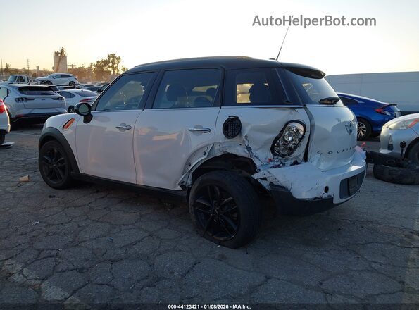 WMWZB3C54GWR48397 2016 MINI COUNTRYMAN Белый Задняя левая четверть