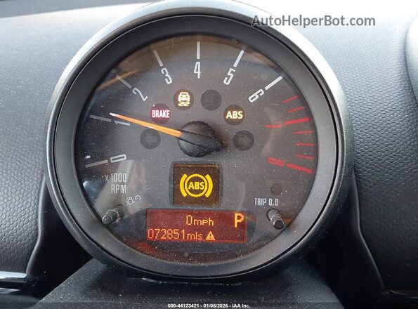 WMWZB3C54GWR48397 2016 MINI COUNTRYMAN Белый Вид задних сидений