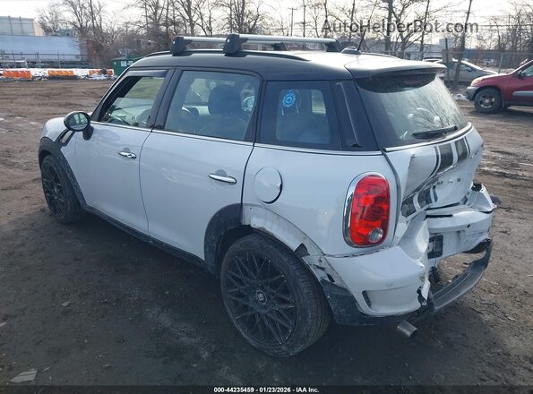 WMWZC3C56GWT11282 2016 MINI COUNTRYMAN Белый Задняя левая четверть