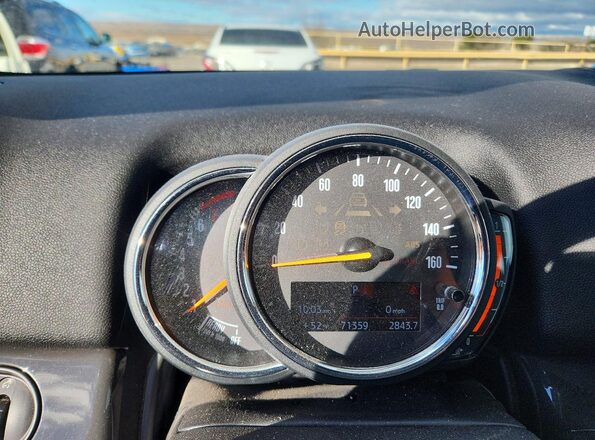 WMZ23BR00M3M51271 2021 MINI COOPER Black Vista del cuadro de instrumentos