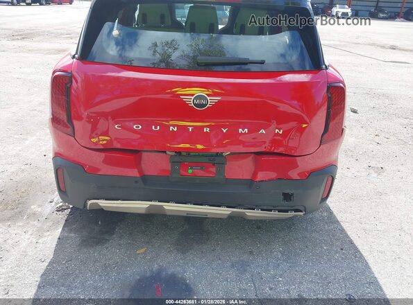 WMZ23GA00S7R09082 2025 MINI COUNTRYMAN Красный Вид спереди